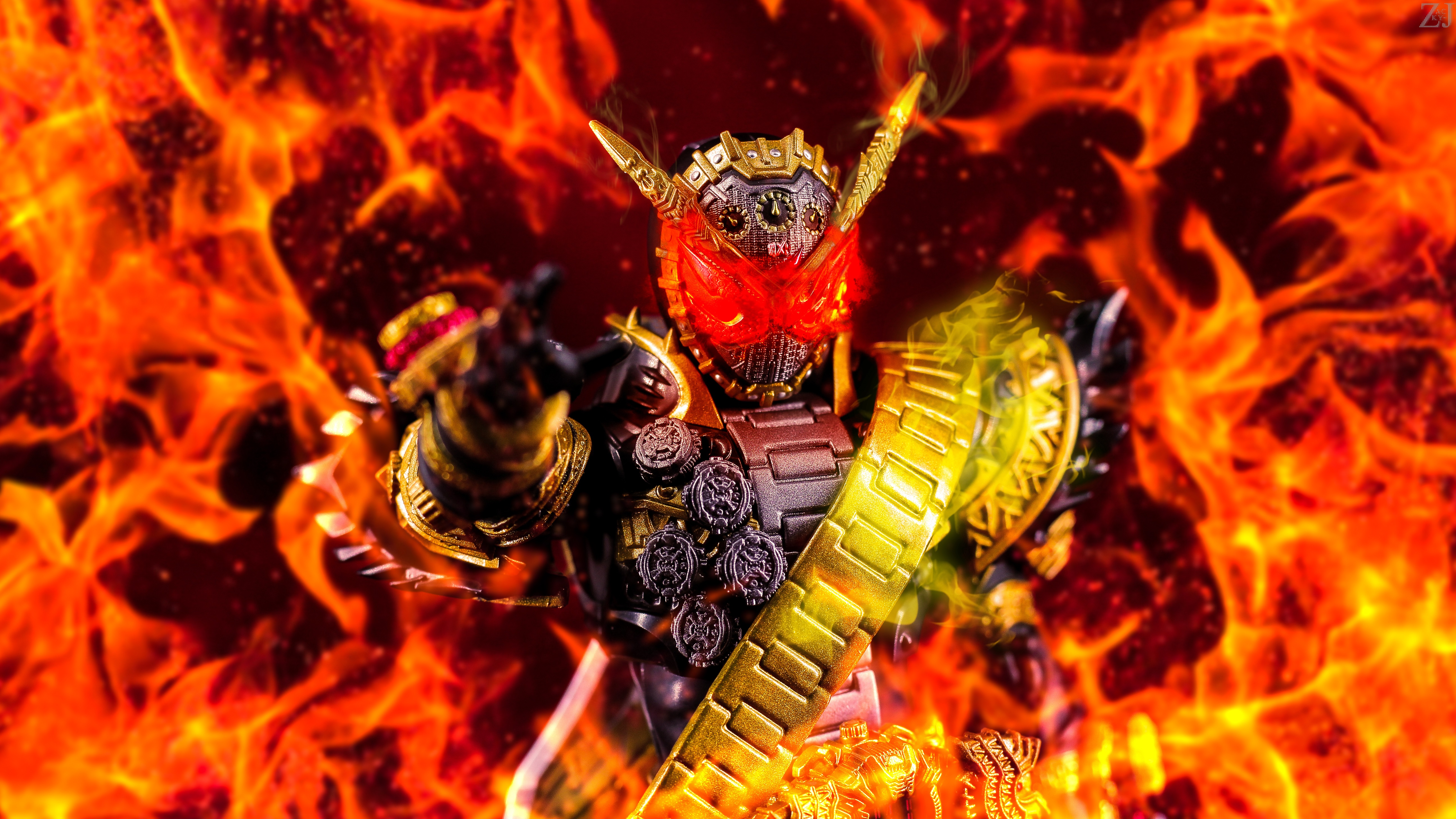 『新品速测』造型与可动不可兼得的SHF 假面骑士逢魔时王 OHMA ZI-O 拼装魔王模型